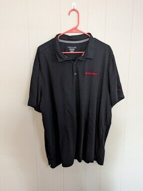 Trimark Statefarm Claims Black Short Sleeve Polos Size 2X (Pair of 2 Identical)